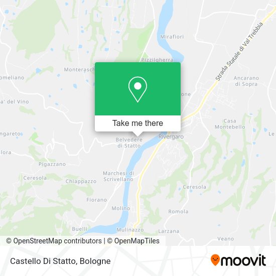 Castello Di Statto map
