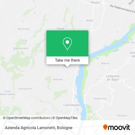 Azienda Agricola Lamoretti map