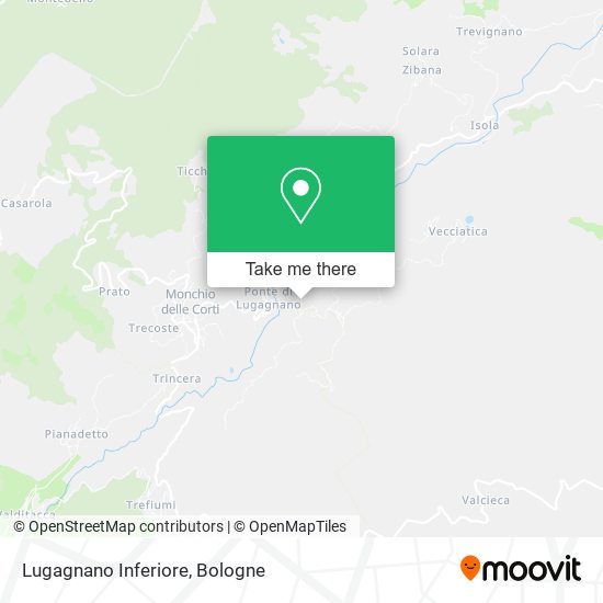 Lugagnano Inferiore map