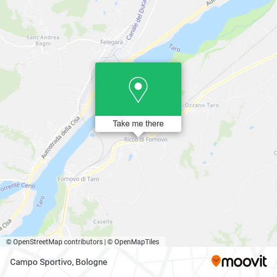 Campo Sportivo map