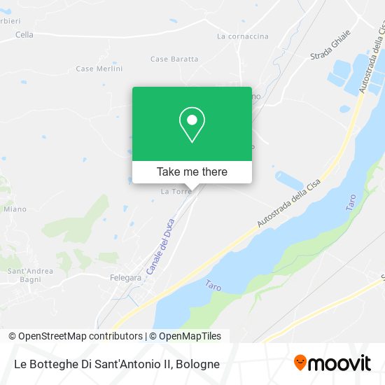 Le Botteghe Di Sant'Antonio II map