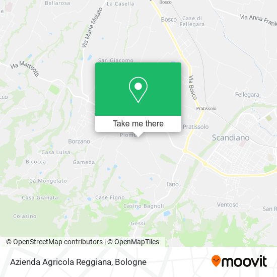 Azienda Agricola Reggiana map