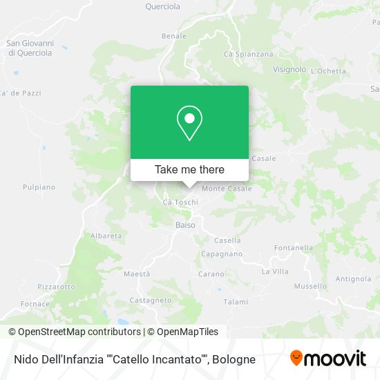 Nido Dell'Infanzia ""Catello Incantato"" map