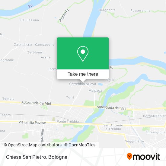 Chiesa San Pietro map