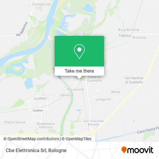 Cbe Elettronica Srl map