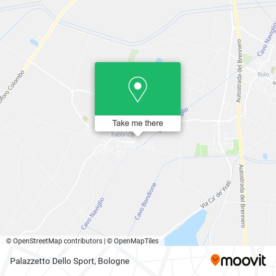 Palazzetto Dello Sport map