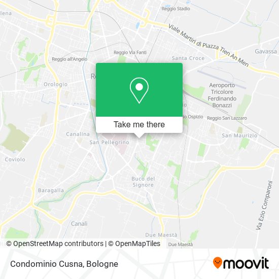 Condominio Cusna map