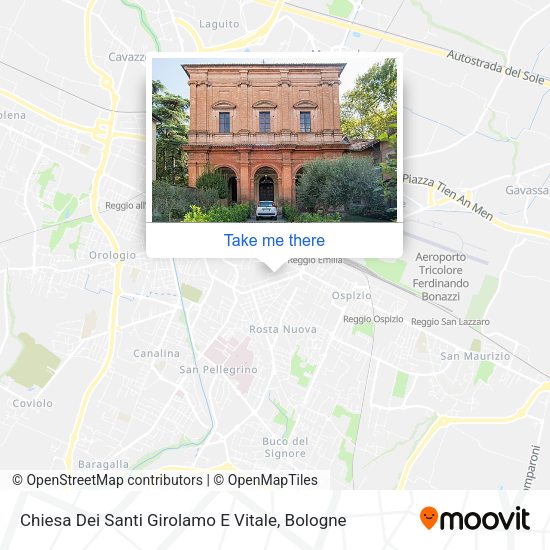 Chiesa Dei Santi Girolamo E Vitale map