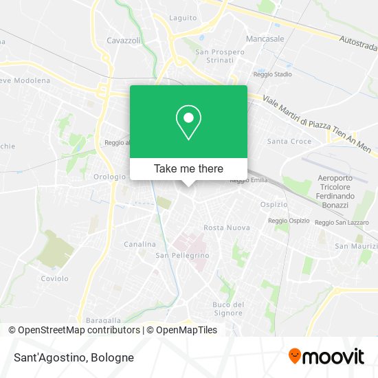 Sant'Agostino map