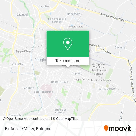 Ex Achille Marzi map