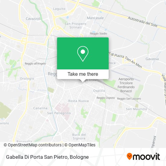 Gabella Di Porta San Pietro map