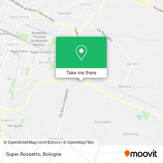 Super Rossetto map