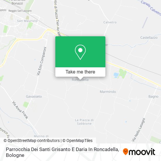Parrocchia Dei Santi Grisanto E Daria In Roncadella map
