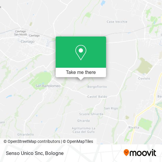 Senso Unico Snc map