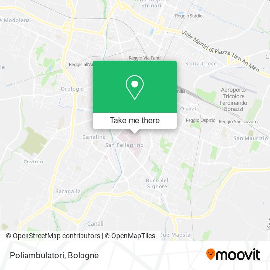 Poliambulatori map
