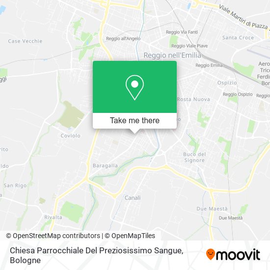 Chiesa Parrocchiale Del Preziosissimo Sangue map