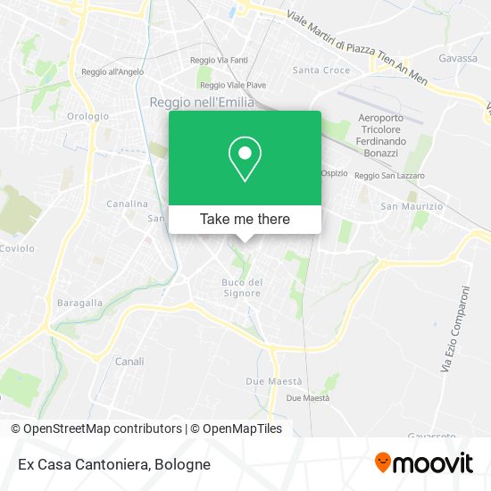 Ex Casa Cantoniera map