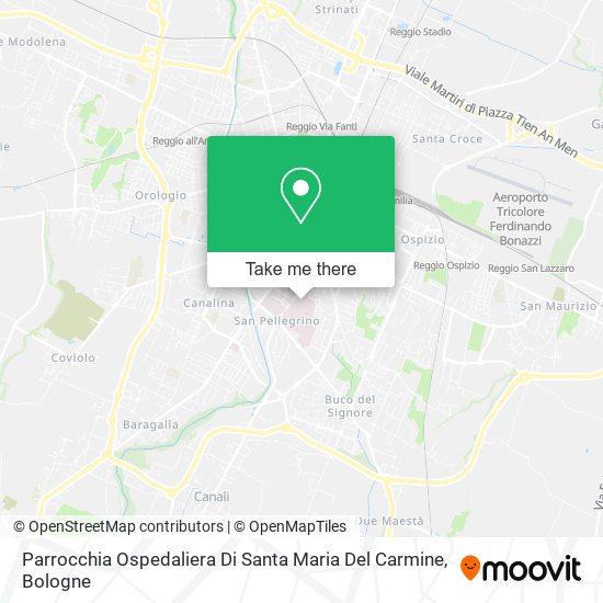 Parrocchia Ospedaliera Di Santa Maria Del Carmine map