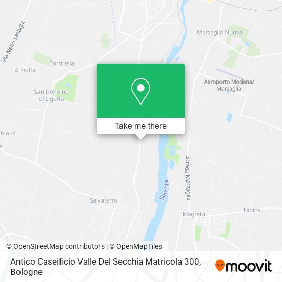 Antico Caseificio Valle Del Secchia Matricola 300 map