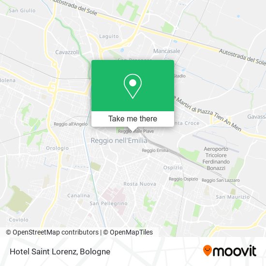 Hotel Saint Lorenz map