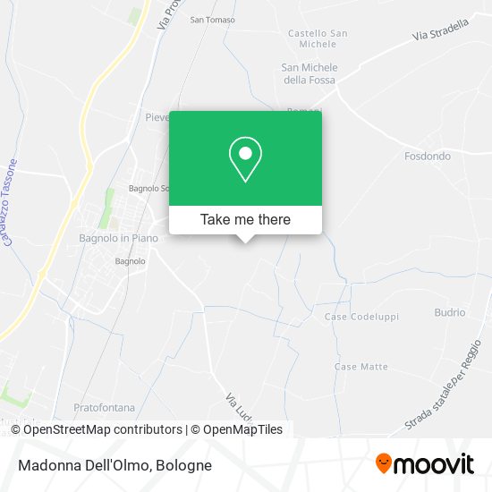 Madonna Dell'Olmo map