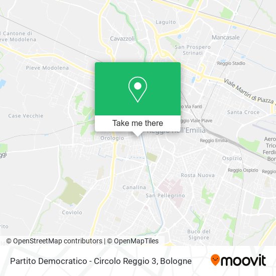 Partito Democratico - Circolo Reggio 3 map