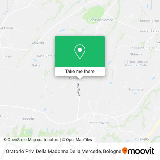 Oratorio Priv. Della Madonna Della Mercede map