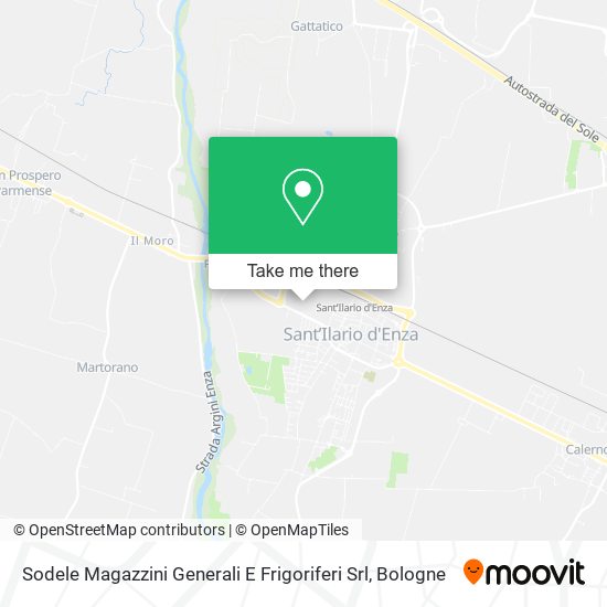 Sodele Magazzini Generali E Frigoriferi Srl map