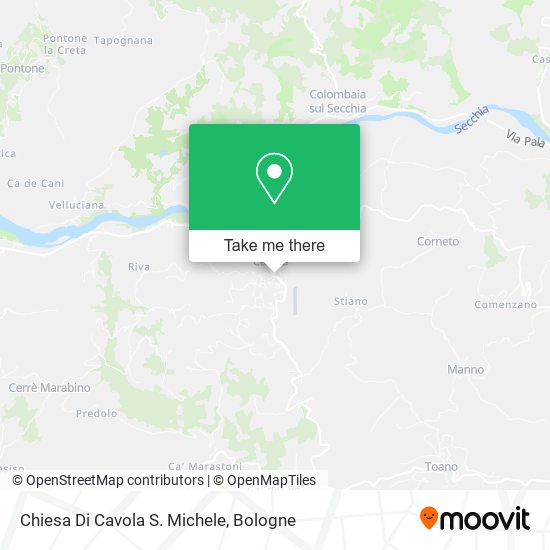 Chiesa Di Cavola S. Michele map