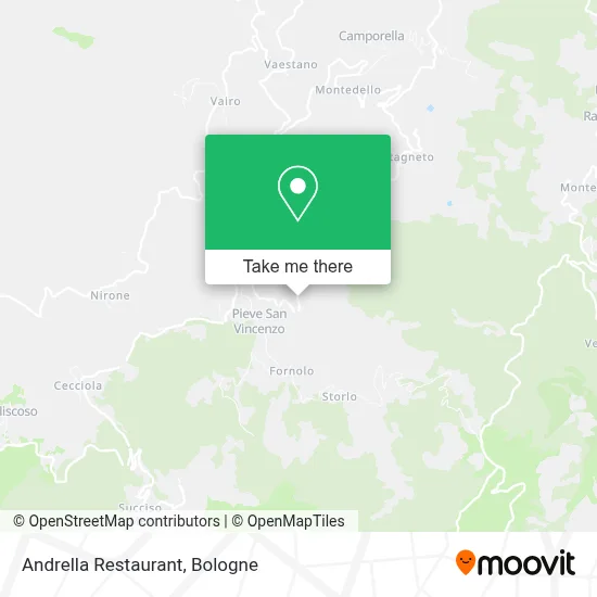 Andrella Restaurant map