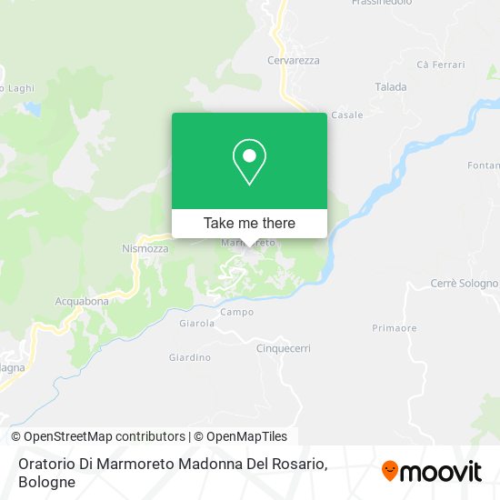 Oratorio Di Marmoreto Madonna Del Rosario map