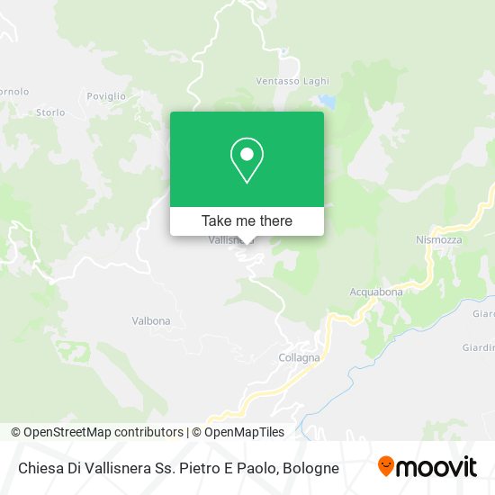 Chiesa Di Vallisnera Ss. Pietro E Paolo map