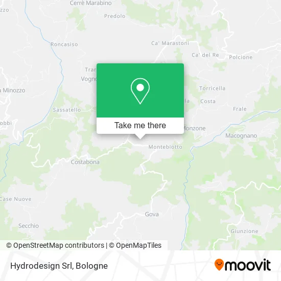 Hydrodesign Srl map