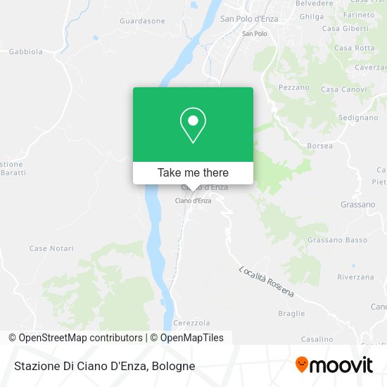 Stazione Di Ciano D'Enza map
