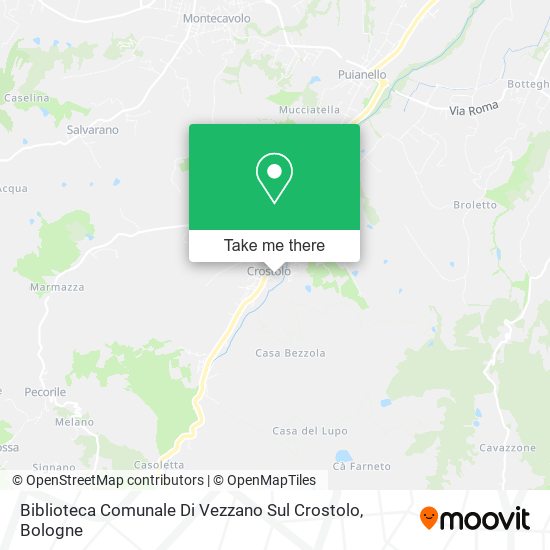 Biblioteca Comunale Di Vezzano Sul Crostolo map