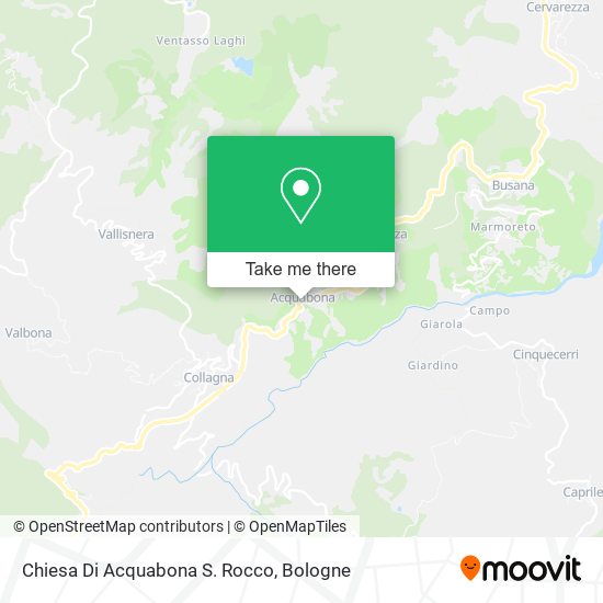 Chiesa Di Acquabona S. Rocco map