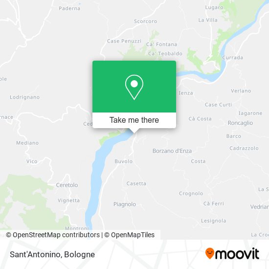 Sant'Antonino map