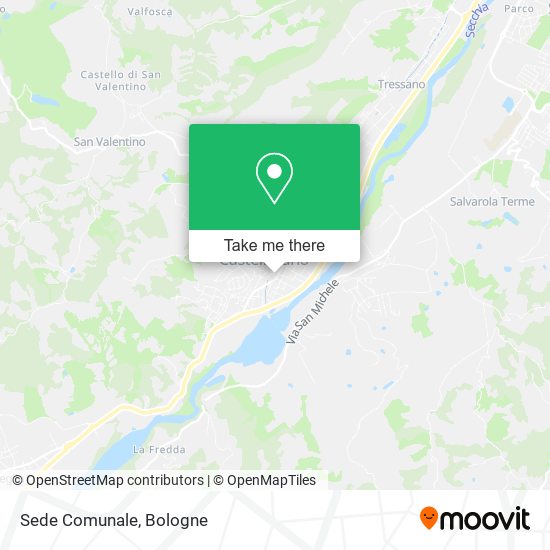 Sede Comunale map