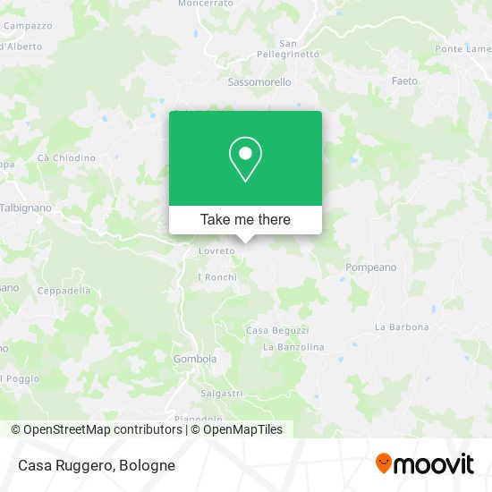 Casa Ruggero map
