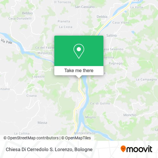 Chiesa Di Cerredolo S. Lorenzo map