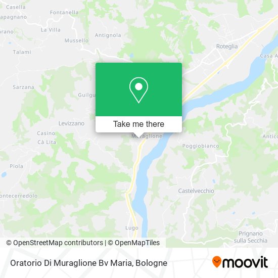 Oratorio Di Muraglione Bv Maria map
