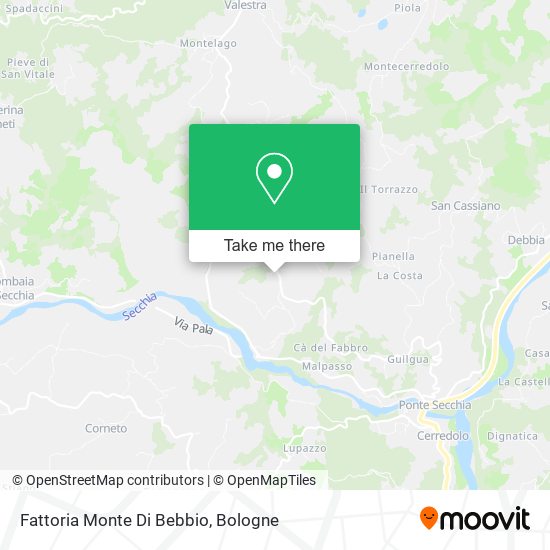 Fattoria Monte Di Bebbio map