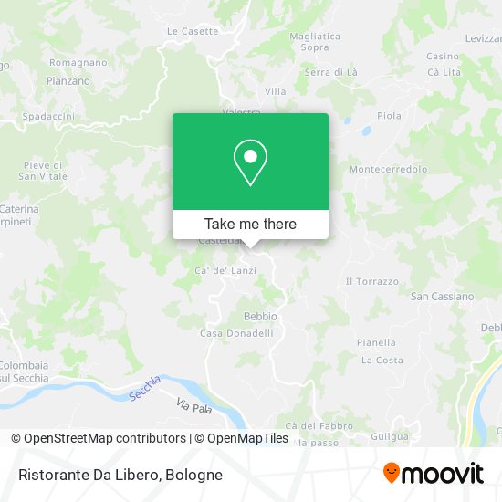 Ristorante Da Libero map