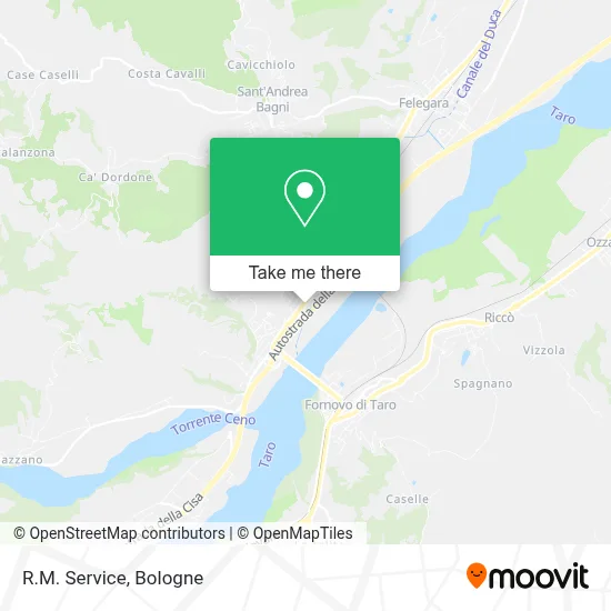 R.M. Service map