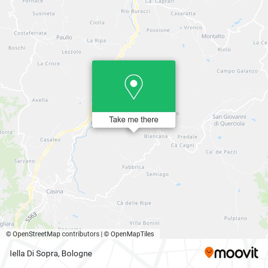 Iella Di Sopra map