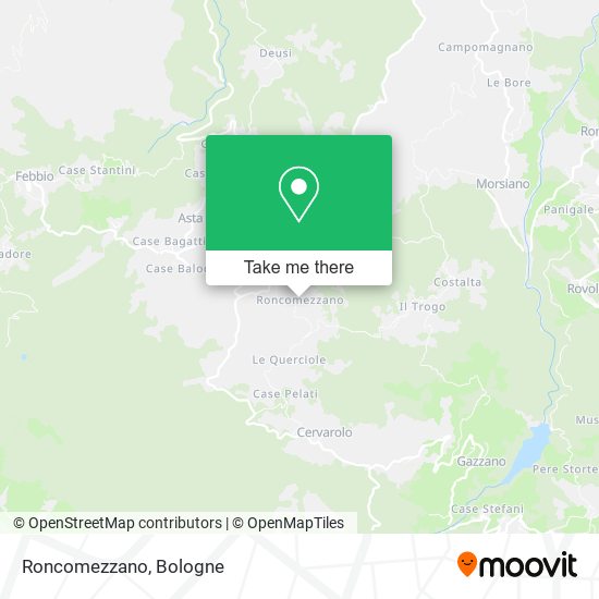 Roncomezzano map