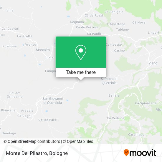 Monte Del Pilastro map
