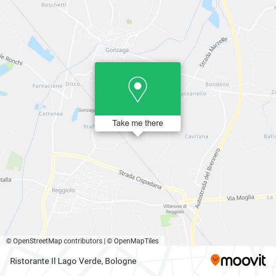 Ristorante Il Lago Verde map