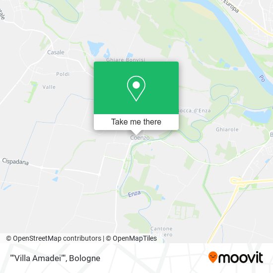 ""Villa Amadei"" map