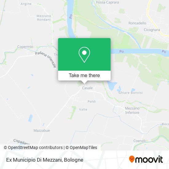 Ex Municipio Di Mezzani map